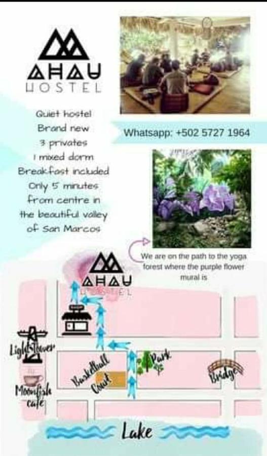 Hostel Ahau San Marcos La Laguna Ngoại thất bức ảnh